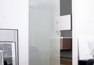 Puertas Correderas con Guía de Aluminio | La Cristaleria de Barcelona