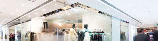 Escaparates de cristal