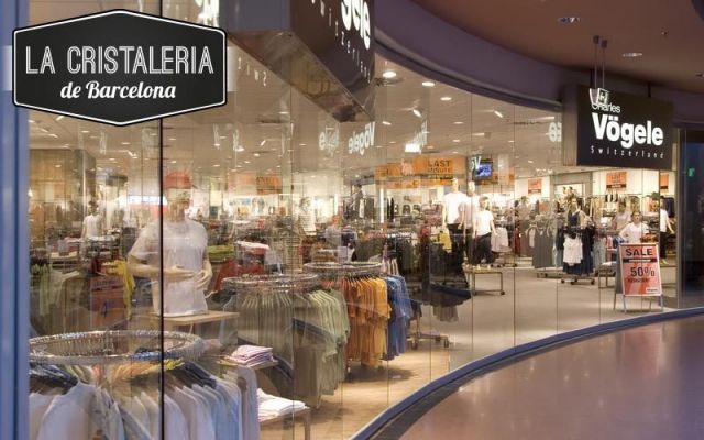 Paneles móviles para escaparate 