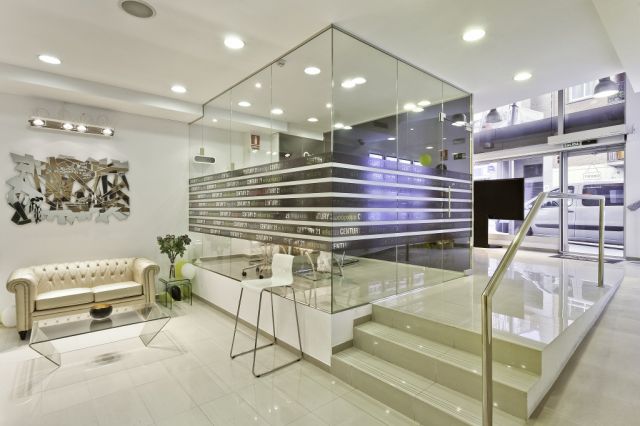 Cabina de cristal a medida