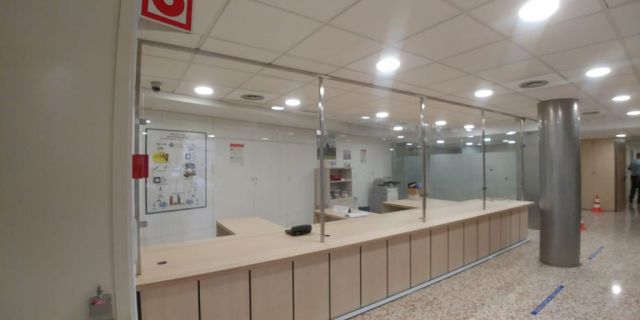 Mamparas protectoras